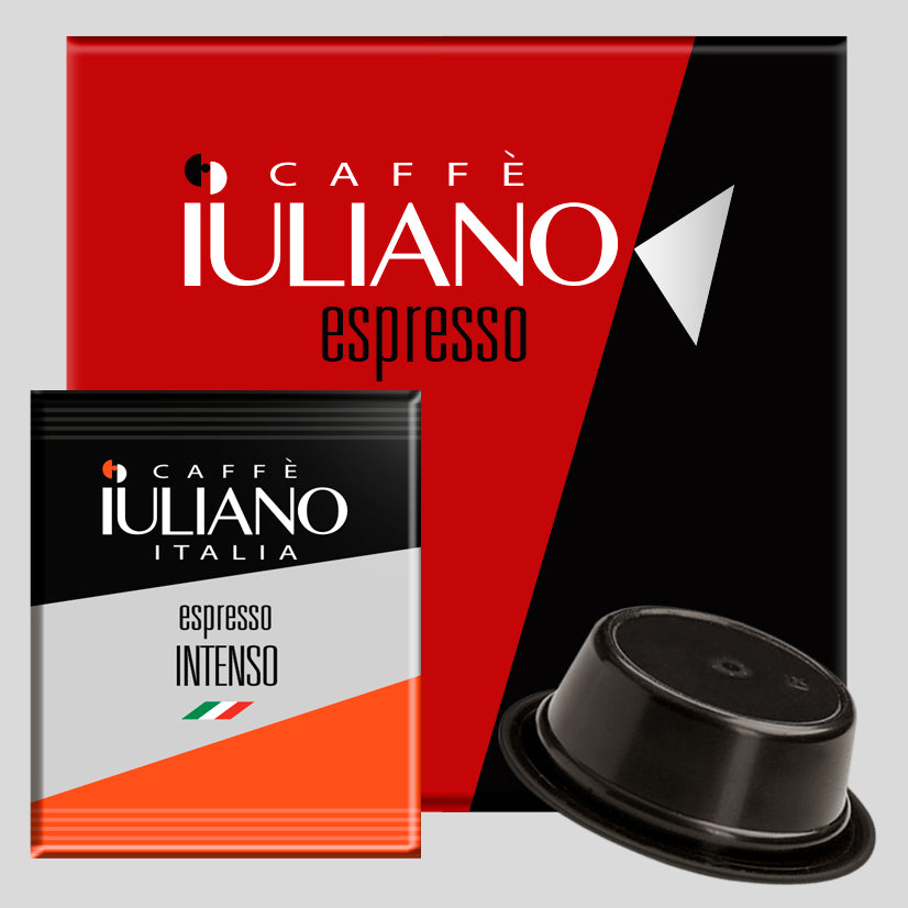 Capsule compatibili LAVAZZA A MODO MIO®* miscela Intenso BOX 100
