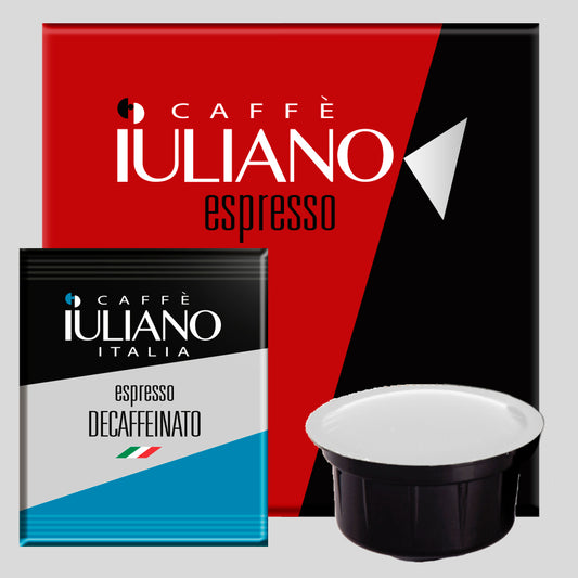 Capsule DECAFFEINATO DECA DEK Compatibili per Macchine Caffitaly, BOX 100