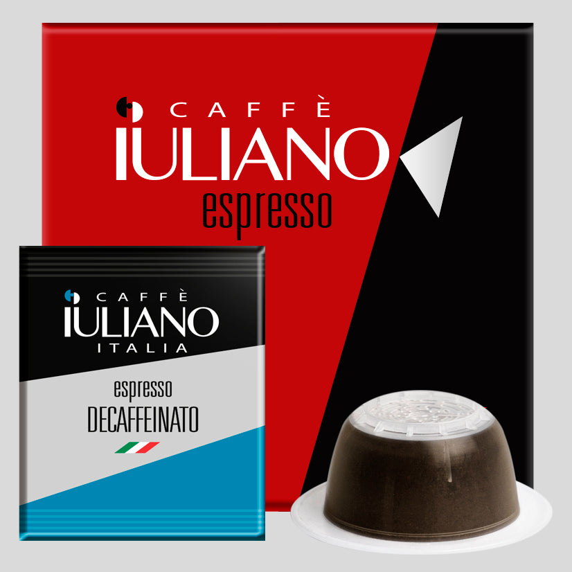 Capsule compatibili BIALETTI®* miscela Decaffeinato BOX 100