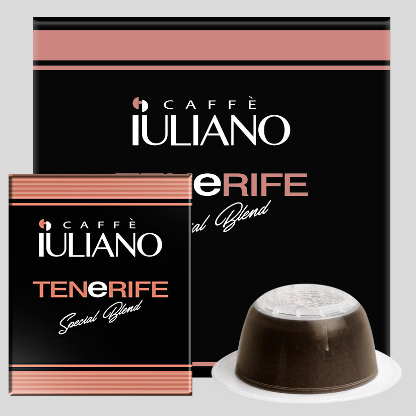 Capsule compatibili BIALETTI®* miscela Tenerife BOX 100