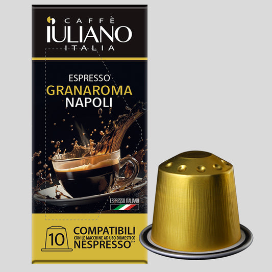 Capsule compatibili NESPRESSO®* miscela Gran aroma BOX 10