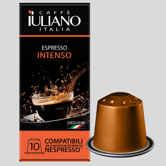 Capsule compatibili NESPRESSO®* miscela Intenso BOX 10
