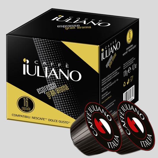 COFANETTO 16 CAPSULE COMPATIBILI NESCAFE' DOLCEGUSTO®* miscela GRAN AROMA