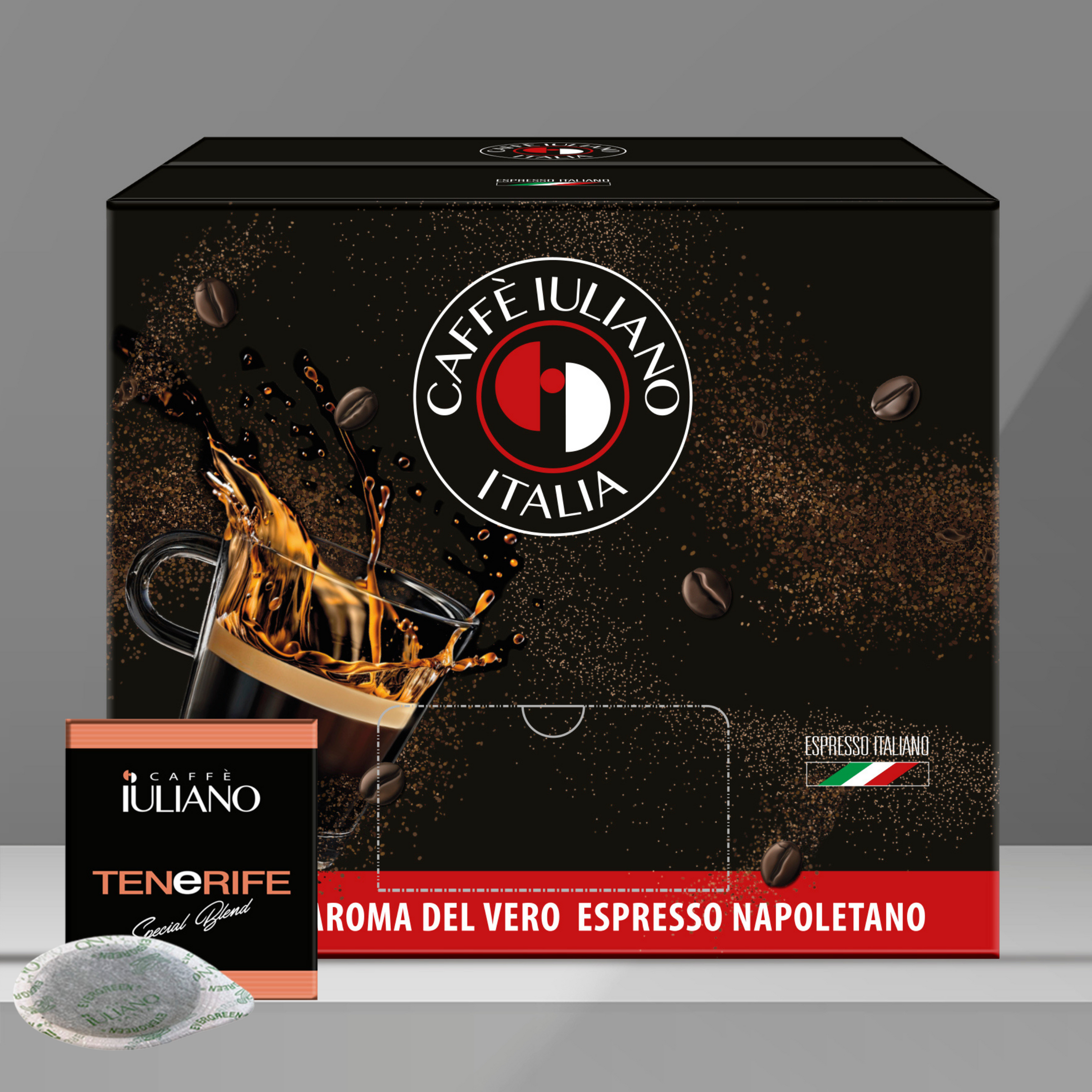 Cialde BOX 120 Caffè Iuliano miscela Tenerife