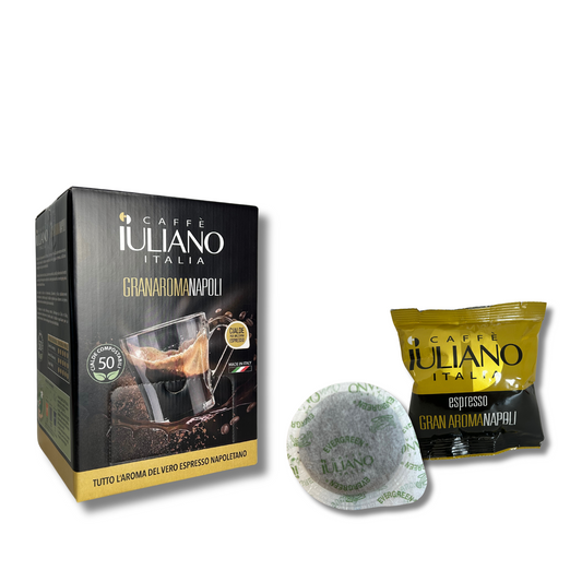 Cialde BOX 50 Caffè Iuliano miscela Gran aroma