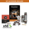 Carica l'immagine nel visualizzatore della galleria, Cialde BOX 50 + KIT 50* Caffè Iuliano miscela Intenso