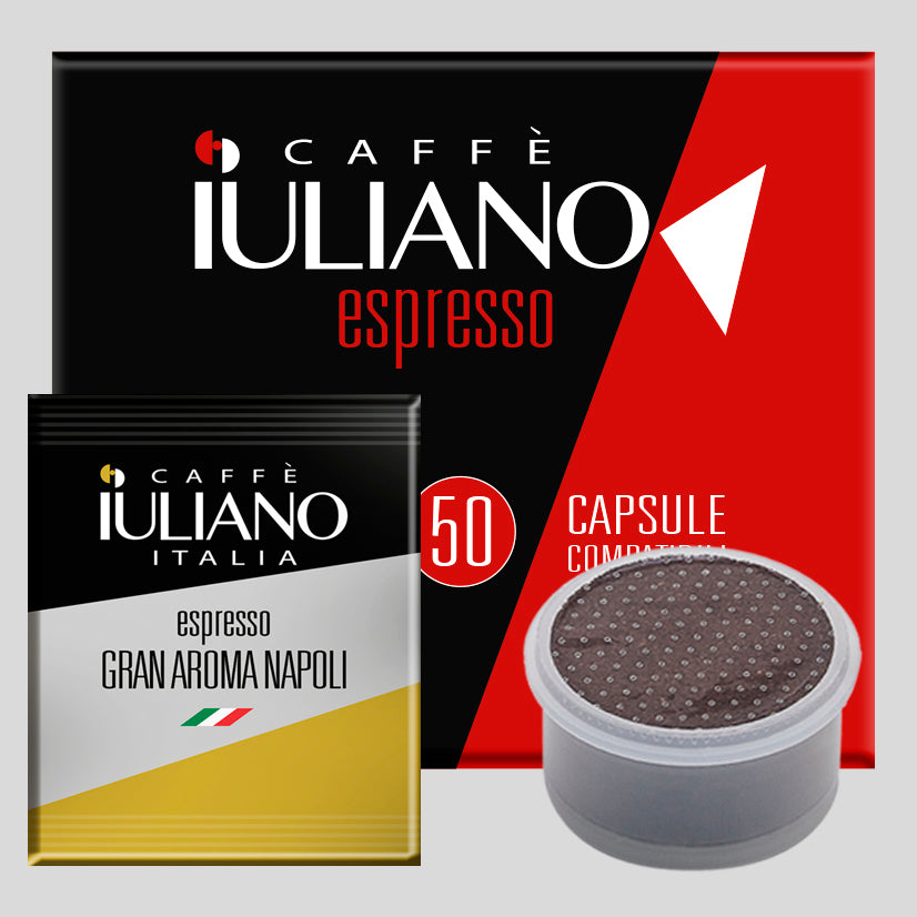 Capsule compatibili LAVAZZA ESPRESSO POINT®* miscela Gran aroma BOX 50