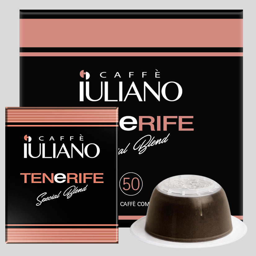 Capsule compatibili BIALETTI®* miscela Tenerife BOX 50