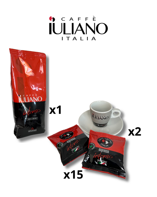 Confezione idea regalo Caffè Iuliano - Intenso