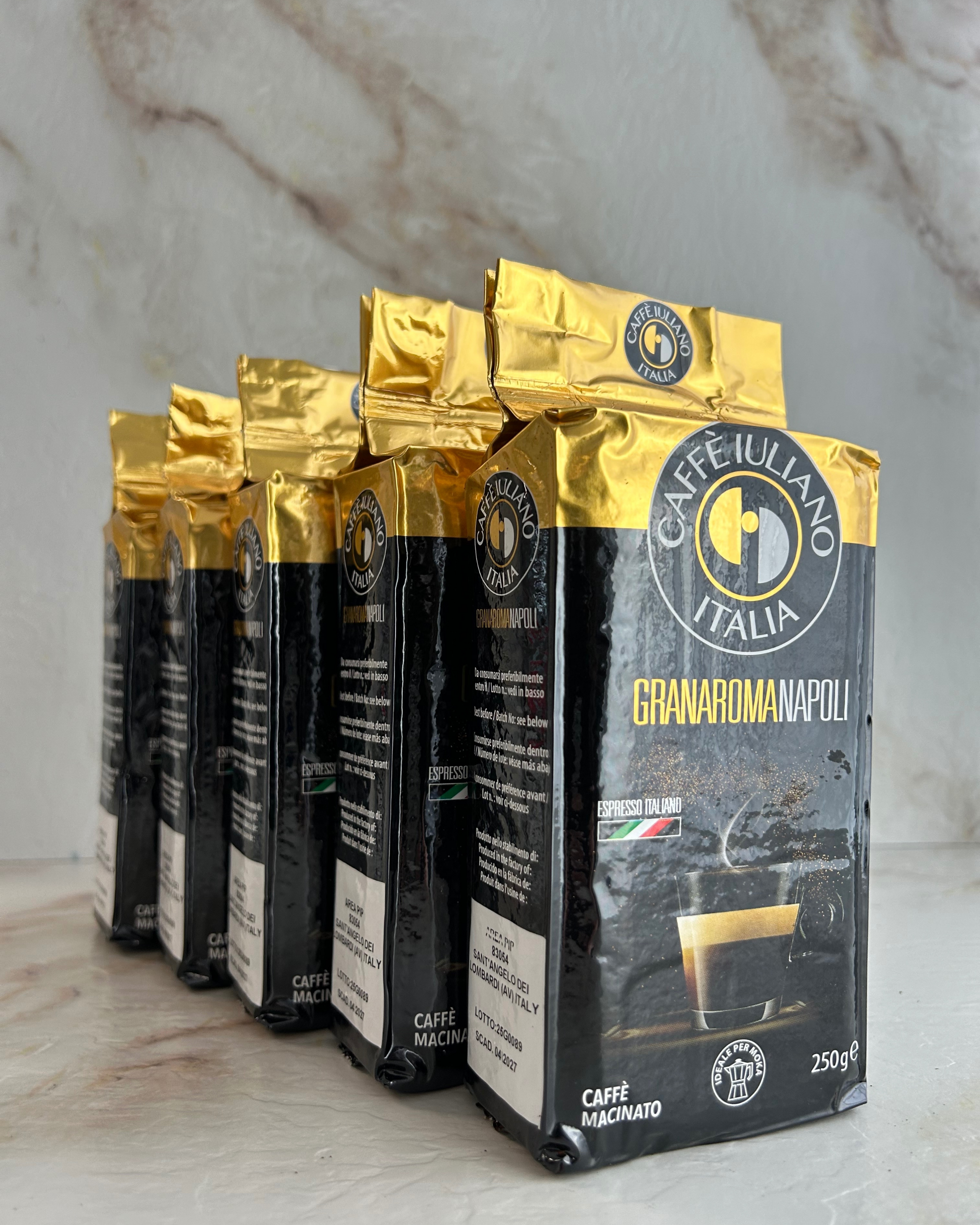 NUOVO FORMATO Caffè macinato 250g miscela Gran aroma