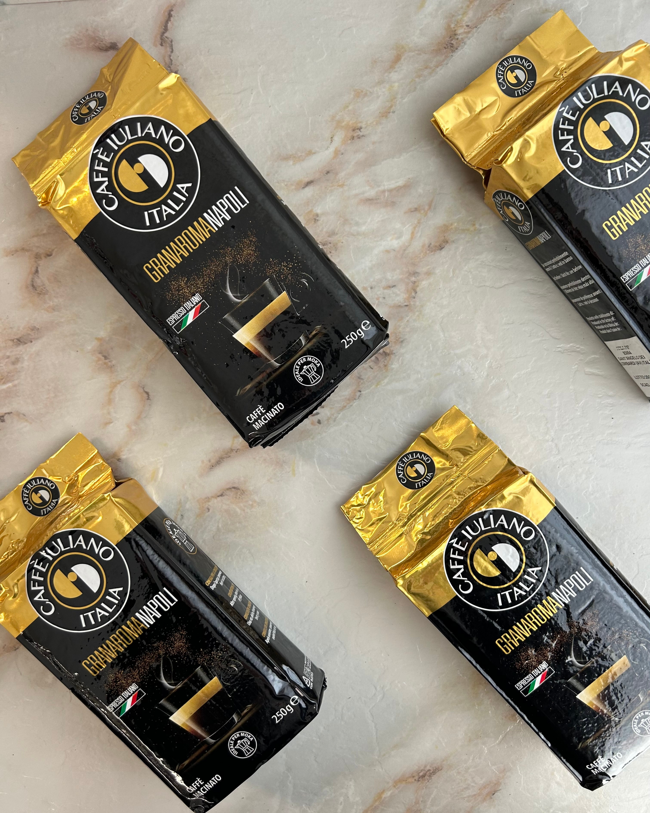 NUOVO FORMATO Caffè macinato 250g miscela Gran aroma