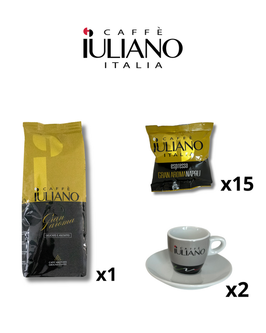 Confezione idea regalo Caffè Iuliano - Gran Aroma