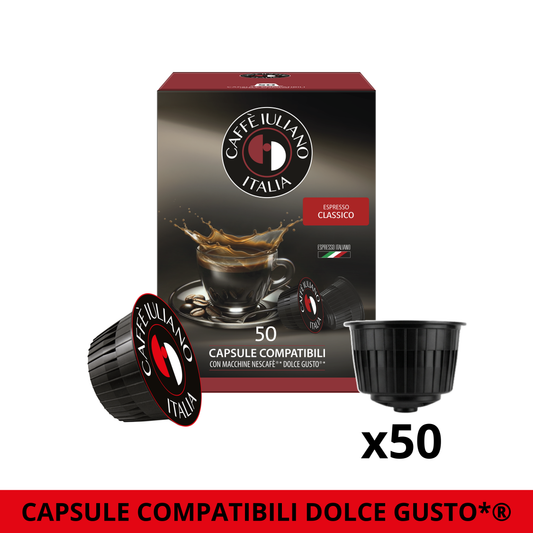 Capsule compatibili NESCAFÉ DOLCEGUSTO®* miscela Classico BOX 50