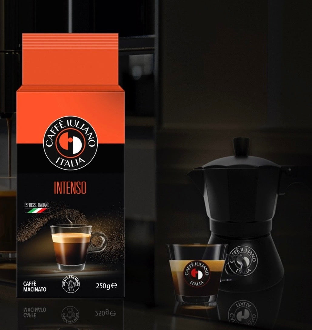 NUOVO FORMATO Caffè macinato 250g miscela Intenso