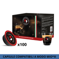 Carica l'immagine nel visualizzatore della galleria, Capsule compatibili LAVAZZA A MODO MIO®* miscela Decaffeinato BOX 100
