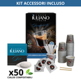 Carica l'immagine nel visualizzatore della galleria, Cialde BOX 50 + KIT 50* Caffè Iuliano miscela  Decaffeinato
