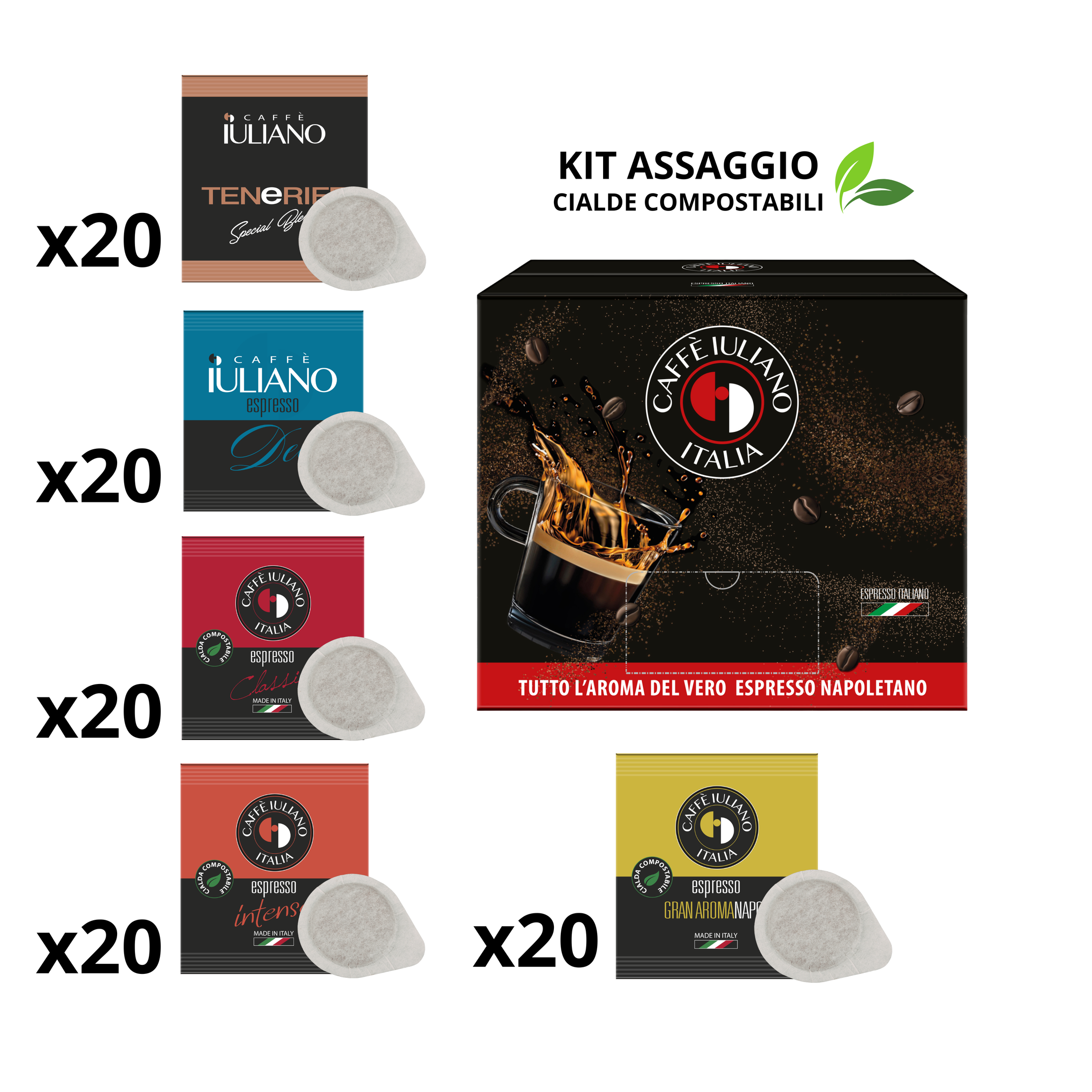 KIT ASSAGGIO CIALDE ESE 44 mm
