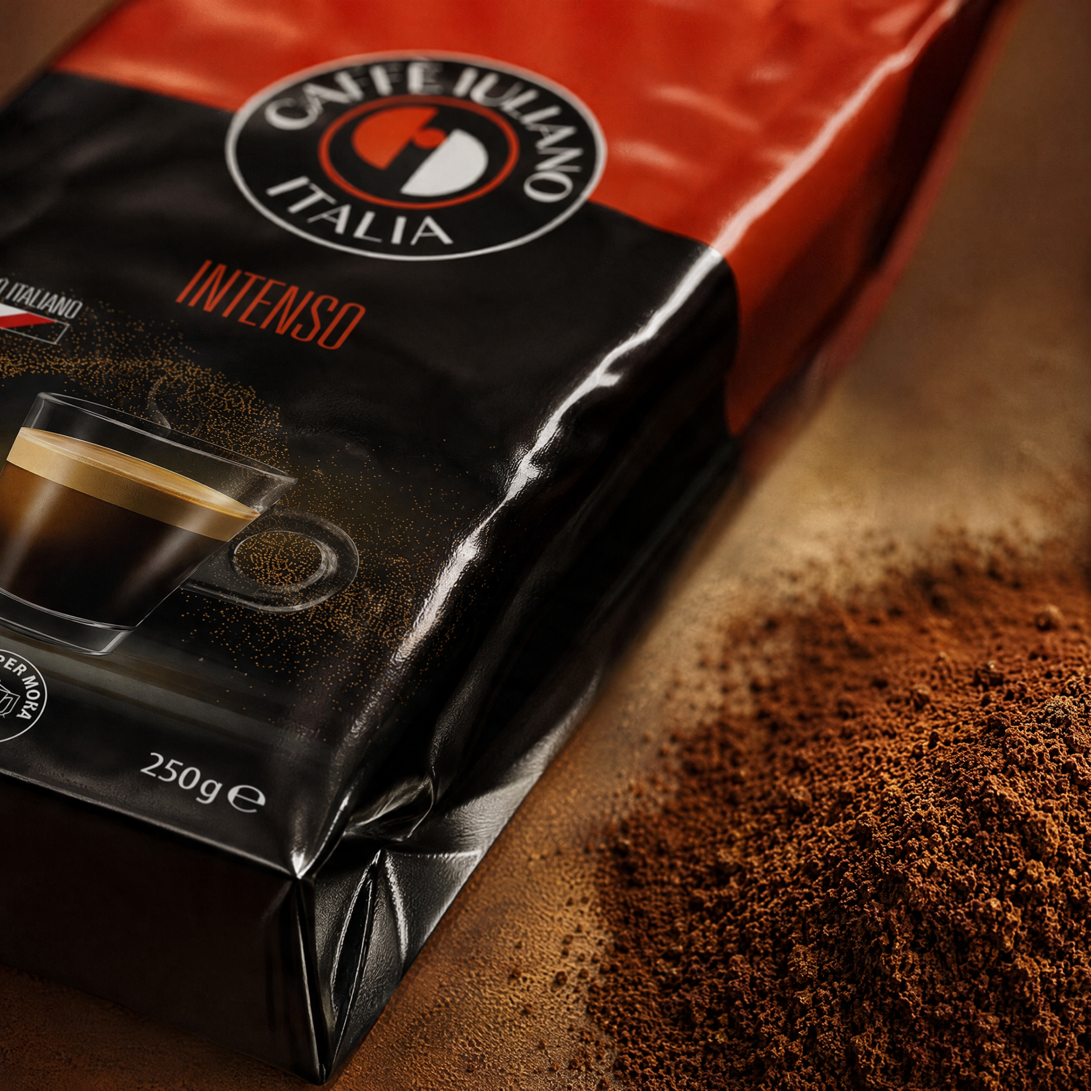 NUOVO FORMATO Caffè macinato 250g miscela Intenso