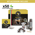 Carica l'immagine nel visualizzatore della galleria, Cialde BOX 50 + KIT 50*  Caffè Iuliano miscela Gran aroma
