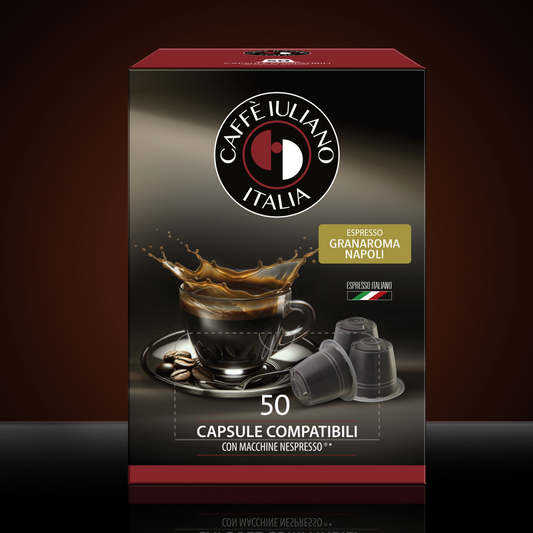 Capsule compatibili NESPRESSO®* miscela Gran Aroma NEW BOX 50