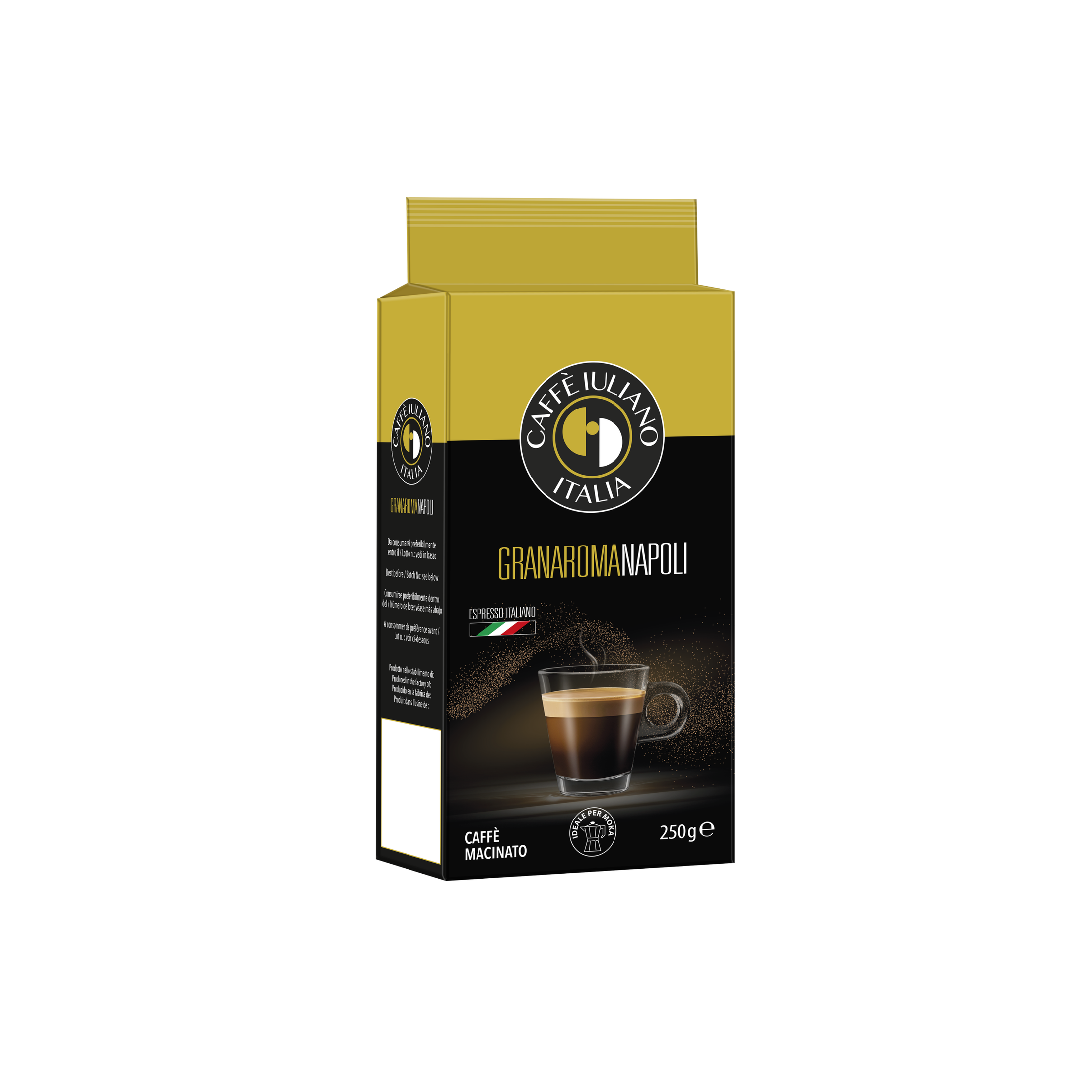 NUOVO FORMATO Caffè macinato 250g miscela Gran aroma