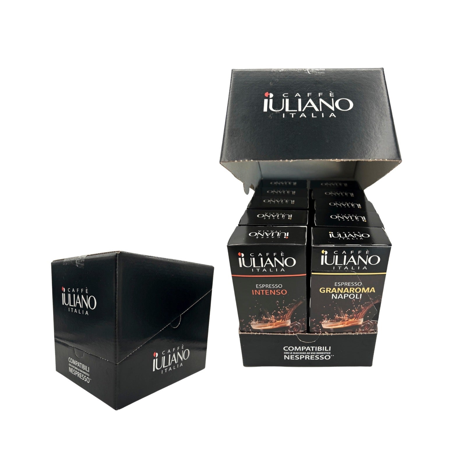 Capsule compatibili NESPRESSO®* miscela Gran aroma MASTER da 10 box