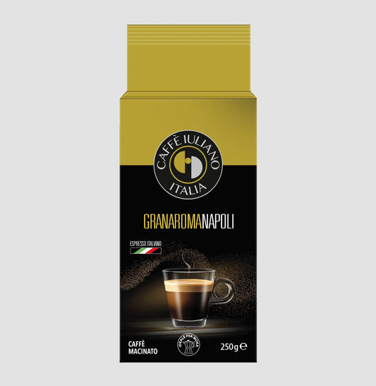 NUOVO FORMATO Caffè macinato 250g miscela Gran aroma