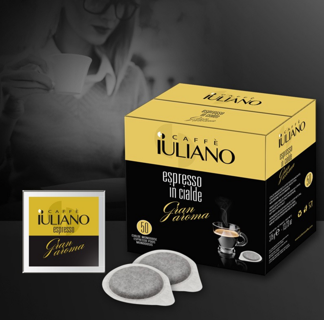 Cialde BOX 50 Caffè Iuliano miscela Gran aroma
