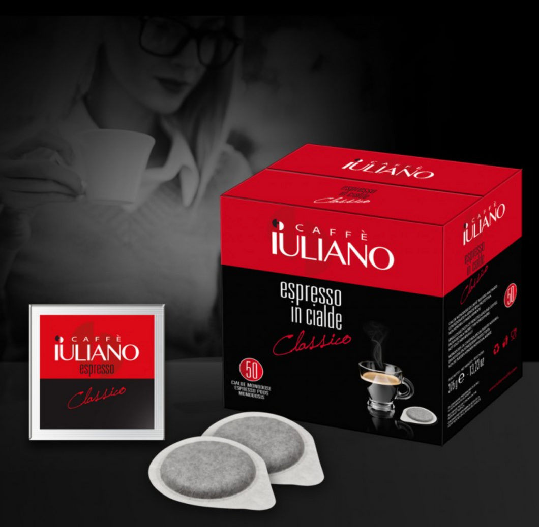 Cialde BOX 50 Caffè Iuliano miscela Classico