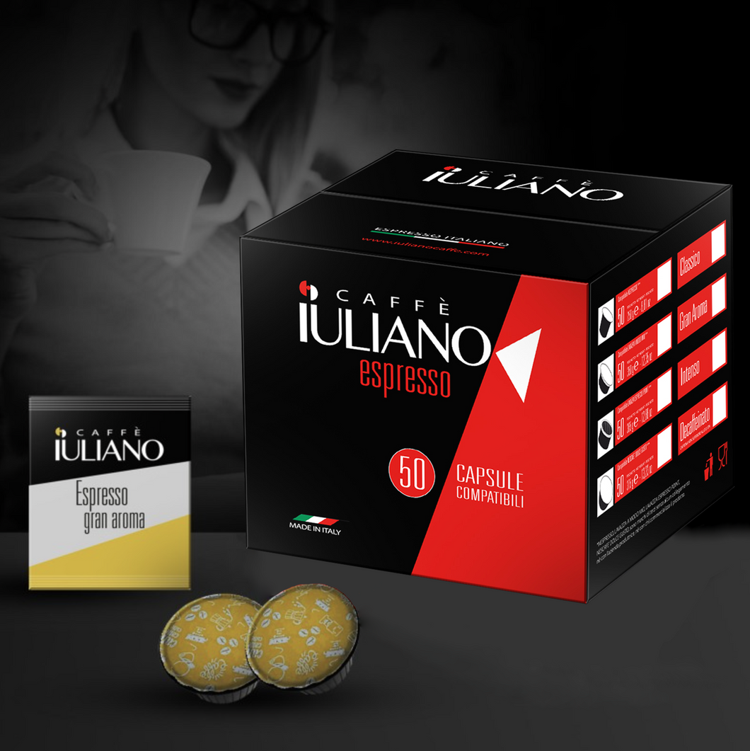 Capsule compatibili NESCAFÉ DOLCEGUSTO®* miscela Gran aroma BOX 50